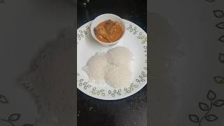 Sunday breakfast * Idiyappam + chicken kulambu #food #shorts #ytshorts