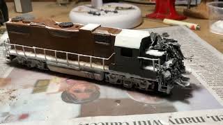 Runaway train model, update!