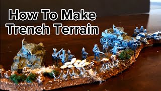 How to Make Trench Warfare Terrain | Flames of war