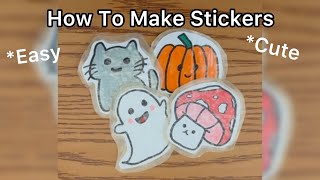 How to Make Stickers at Home | Step by Step!