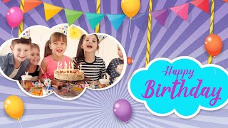 Kids Birthday Invitation Intro in After Effects | After Effects Tutorial | Effect For You