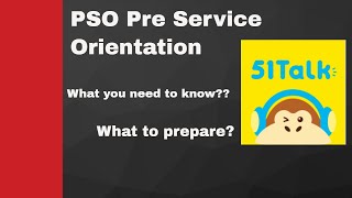 51TALK PSO Pre Service Orientation || Teacher Jenny