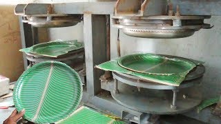 Semi Automatic Buffet Paper Plates Making Machine / Small Scale IndustrY