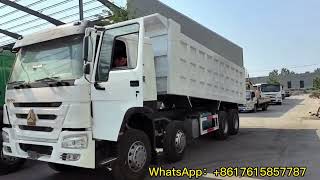 Sinotruk howo used dump truck ready to delivery