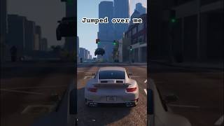 He almost hit the Porsche #gta5 #gtarp #fivem #gaming #porsche #cars #driving #gta #gta5rp