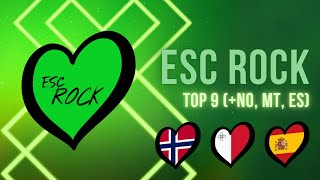 Eurovision 2024 Rankings | My TOP 9 | ESC Rock | + Norway, Malta, and Spain