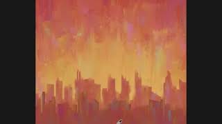 City at Sunset - digital painting timelapse