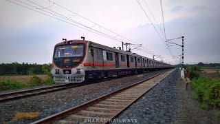 New Edition of EMU Section:Katwa-Howrah Local going Furiously to the destination||ER