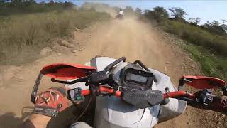 GROUP RIDE ON ATVS AT MOUNTAIN RIDGE ATV PARK PART 1