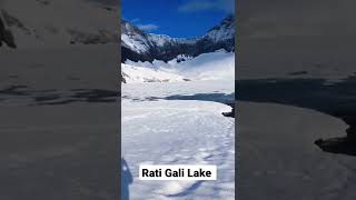 Rati Gali Lake in winter