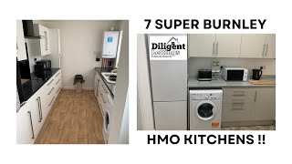 7 Super HMO Kitchens in Burnley Property Management Services