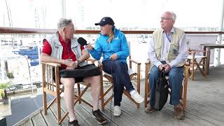 Cowes Week 2019 | Veteran sailing journalists Bob Fisher and Stu Alexander