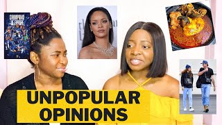 Reacting To Your Opinions| Rihanna is Overrated? Closed minded Christians? Dating & True Love?