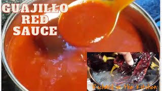 GUAJILLO RED SAUCE |  EASY ENCHILADA SAUC