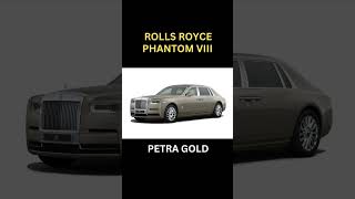 Rolls-Royce Phantom VIII  |  Color Variants