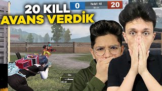 İŞTE BU İMKANSIZ! RAKİBE 20 KİLL AVANS VERDİK!! - PUBG MOBİLE