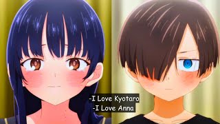 Kyotaro & Anna confess that they like each other「Boku No Kokoro No Yabai Yatsu Season 2 AMV」