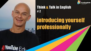 Como Fazer sua Apresentação Profissional em Inglês aula 2 | Eduardo Gafa FreEnglish