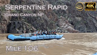 Serpentine Rapid - Mile 106 - Grand Canyon NP - Colorado River - V360