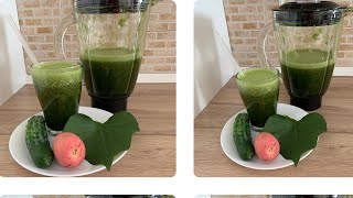 How to make refreshing breakfast /Green smoothie