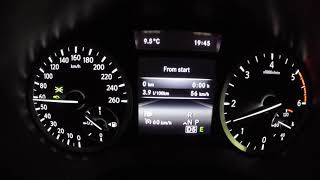 Infiniti Q30 2.2 diesel AWD Fuel Consumption Test