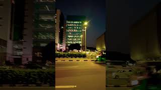 Cyber City gurugram | night view |#subscribers #gurgaon #youtubeshorts