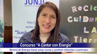 SEREMI DE ENERGÍA LLAMA SALAS CUNAS Y JARDINES INFANTILES DE LA REGIÓN A PARTICIPAR DEL CONCURSO