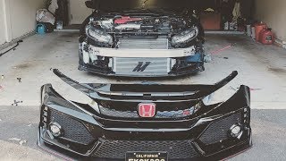 Addressing 2 major issues on my Type R...Acuity Stage 3 Shifter and Grill upgrade