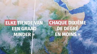 #Climat 25 000 citoyennes défilent à Bruxelles. Chaque dixième de degré compte.