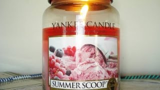 Yankee Candle Review: Summer Scoop