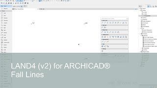 Fall Lines | LAND4 for ARCHICAD®