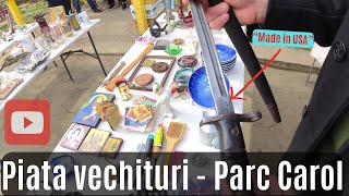 Piata de vechituri (antichitati) de la Parcul Carol. Preturi corecte si lucruri frumoase!