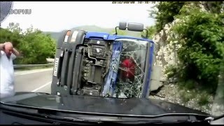 Heavy Equipment Accidents Caught On Tape, Truck Loading Fail, Truck Accident Videos