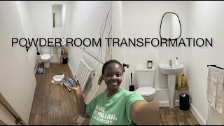 VLOGMAS 2022 EP1 | INTERIOR STYLIST WORK AND POWDER ROOM UPDATES | SIMPLE YET STYLISH