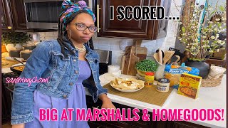 I SCORED! | BIG AT MARSHALLS & HOMEGOODS