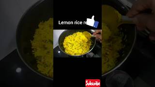 lemon rice recipe 😋 😍 #shorts #cooking #shortsvideo #viral #trending