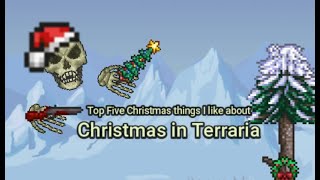 top five christmas stuff in terraria