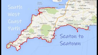 Walking the South West Coast Path: Seaton to Seatown #southwestcoastpath #adventurewalks