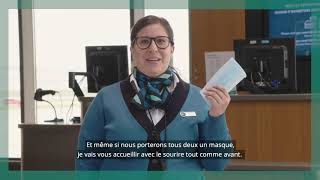 La sécurité chez WestJet – Contrôles à la porte d'embarquement