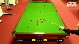 TORINO SNOOKER CLUB - REG. FIBIS PIEMONTE CAT. C 2020/21 - L. DI MORO vs F. TORRES