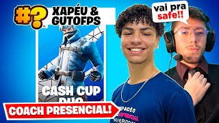 ELE VEIO RECEBER MEU COACH PRA CASH CUP DUO NA MINHA CASA...