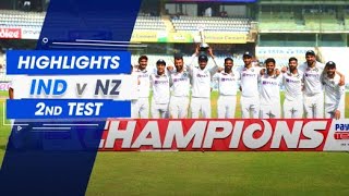 India vs New Zealand 2nd Test Day 5 Full Highlights 2021 WCC3 Gameplay