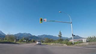 Driving in Chilliwack, BC, Canada, June 2022