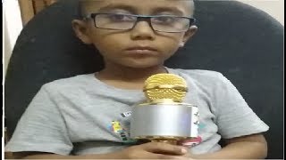 A small boy is reciting Surah Al- Fatiha & A, B, C song | Fun & cooking with Ayesha