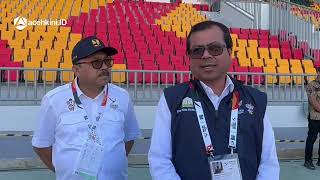 Persiapan Pembukaan PON Aceh Sumut di Stadion Harapan Bangsa