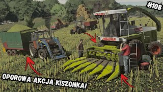 POLSKA AKCJA KISZONKA!😱Przyjazd Sieczkarni🔥PONAD 100 TON?!🌽Sprzedaż Maszyn🤑"Polska Wieś"#108 FS22 MP