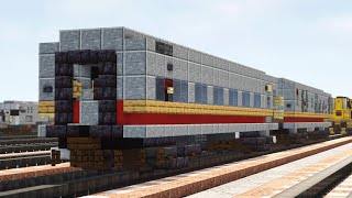 Minecraft Queensland Rail M-series Carriage Tutorial