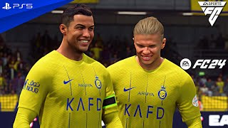 FC 24 | Al Nassr vs. Al Hilal - "Ronaldo, Haaland vs. Messi, Mbappe" Full Match | PS5™ [FullHD]