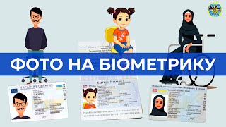 Вимоги до фотозображень при оформленні біометричних документів