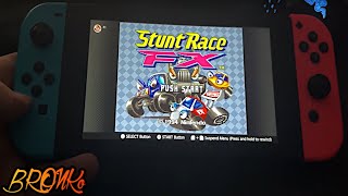 Stunt Race FX | Nintendo Switch handheld gameplay